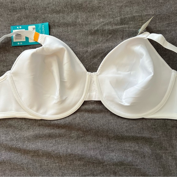 NWT Vanity Fair  beauty back minimizer white bra - Picture 8 of 15